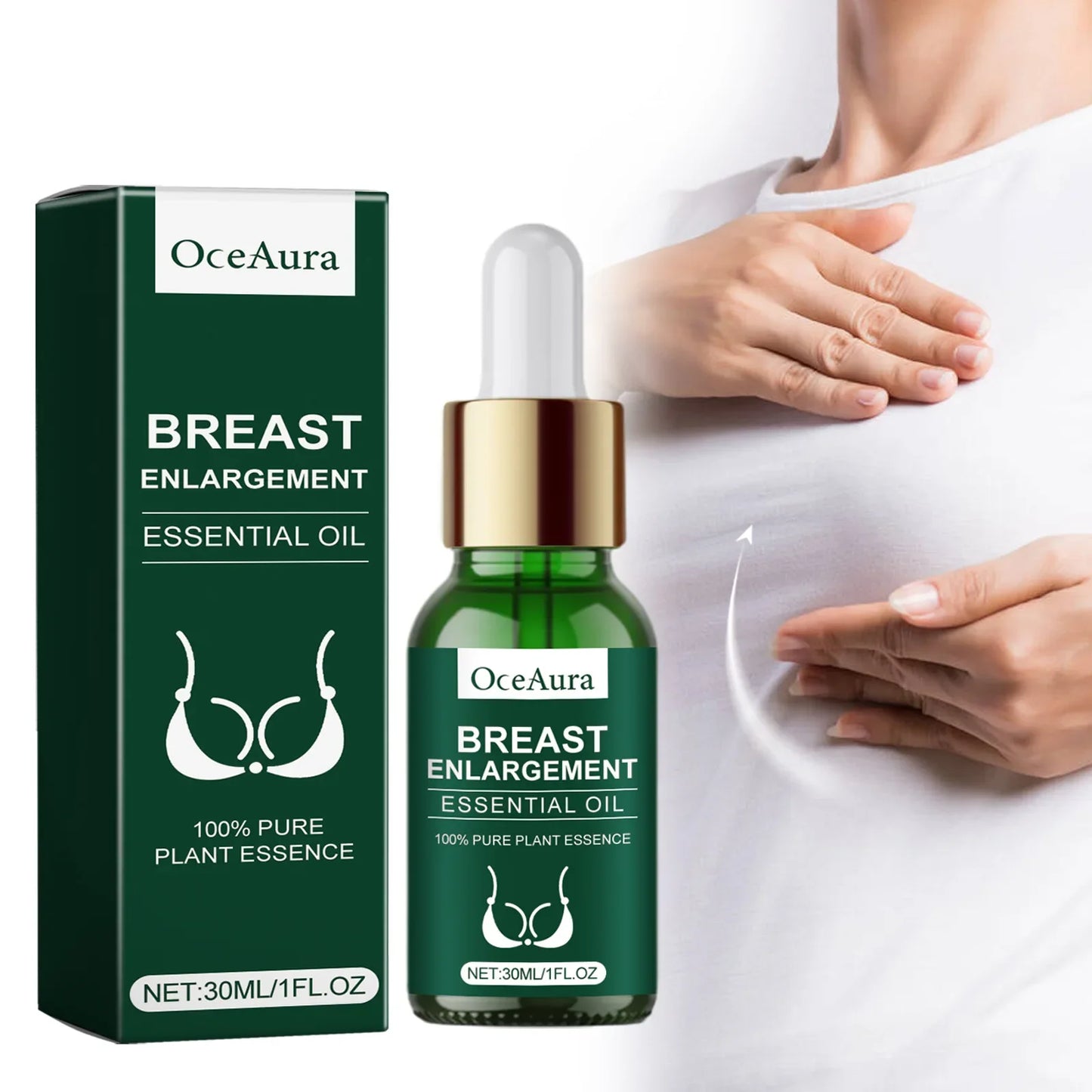 Rose Breast Firming & Lifting Massage Oil 30ml | Body Care