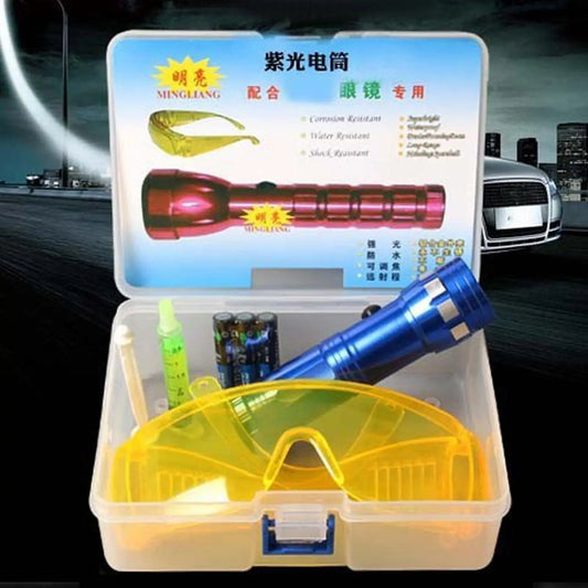 AC Leak Detector Kit – UV Flashlight & Fluorescent Agent AC Leak Detector Kit Peaceful Pleasures Health and Wellness