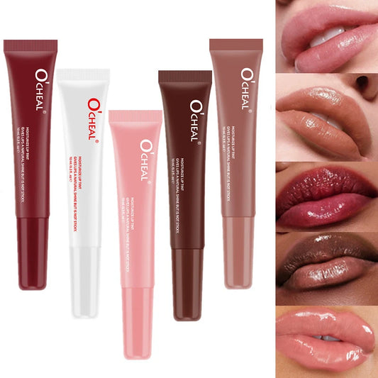 Moisturizing Mirror Lip Balm Gloss | Vanilla Mint Coffee Scents Lip Balm Gloss Peaceful Pleasures Health and Wellness