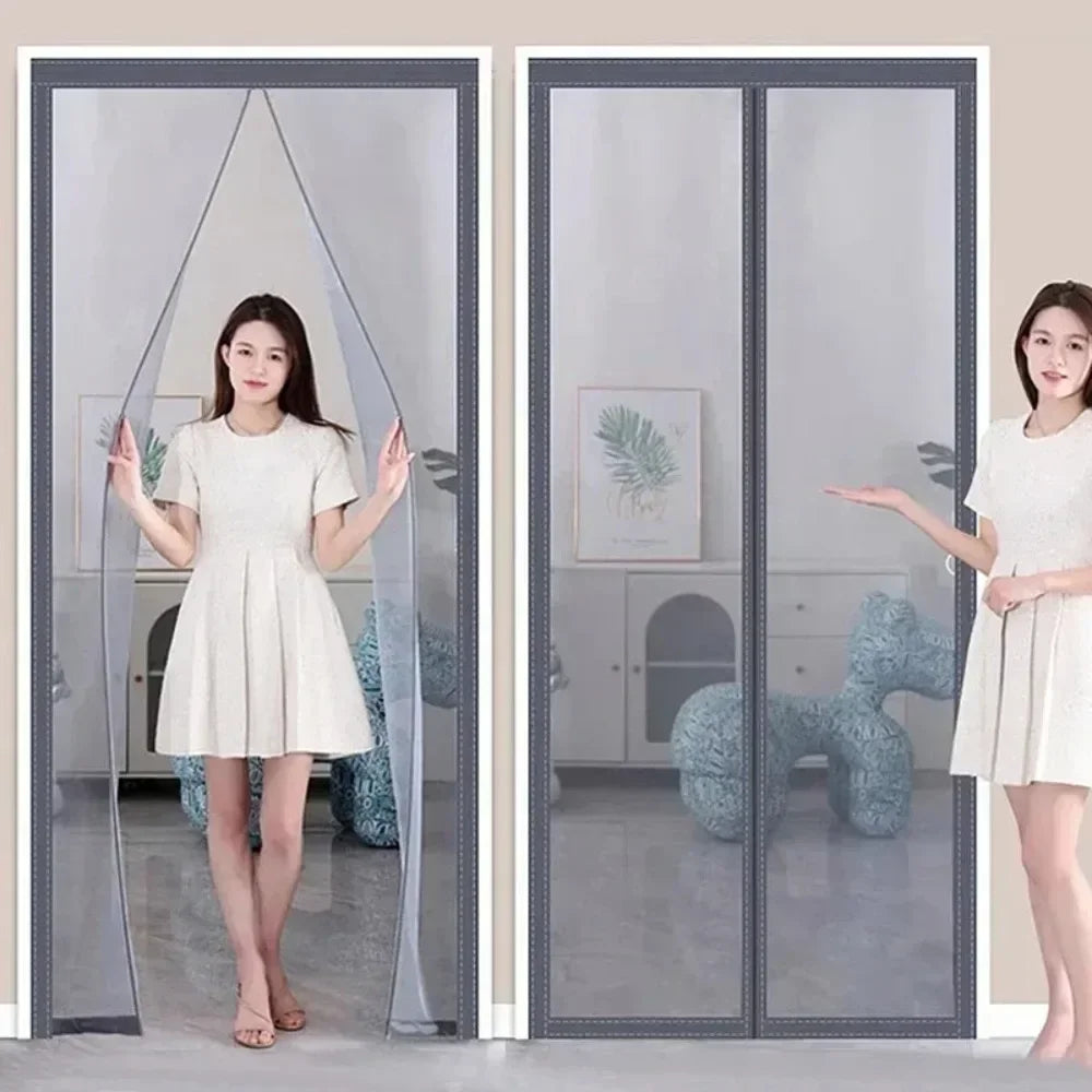Home Textile Ecoflow Anti-mosquito Magnetic Screen Door Curtain Net Flipper Zero Garden. Mosquito Netses for Window Shades Peaceful Pleasures Health and Wellness
