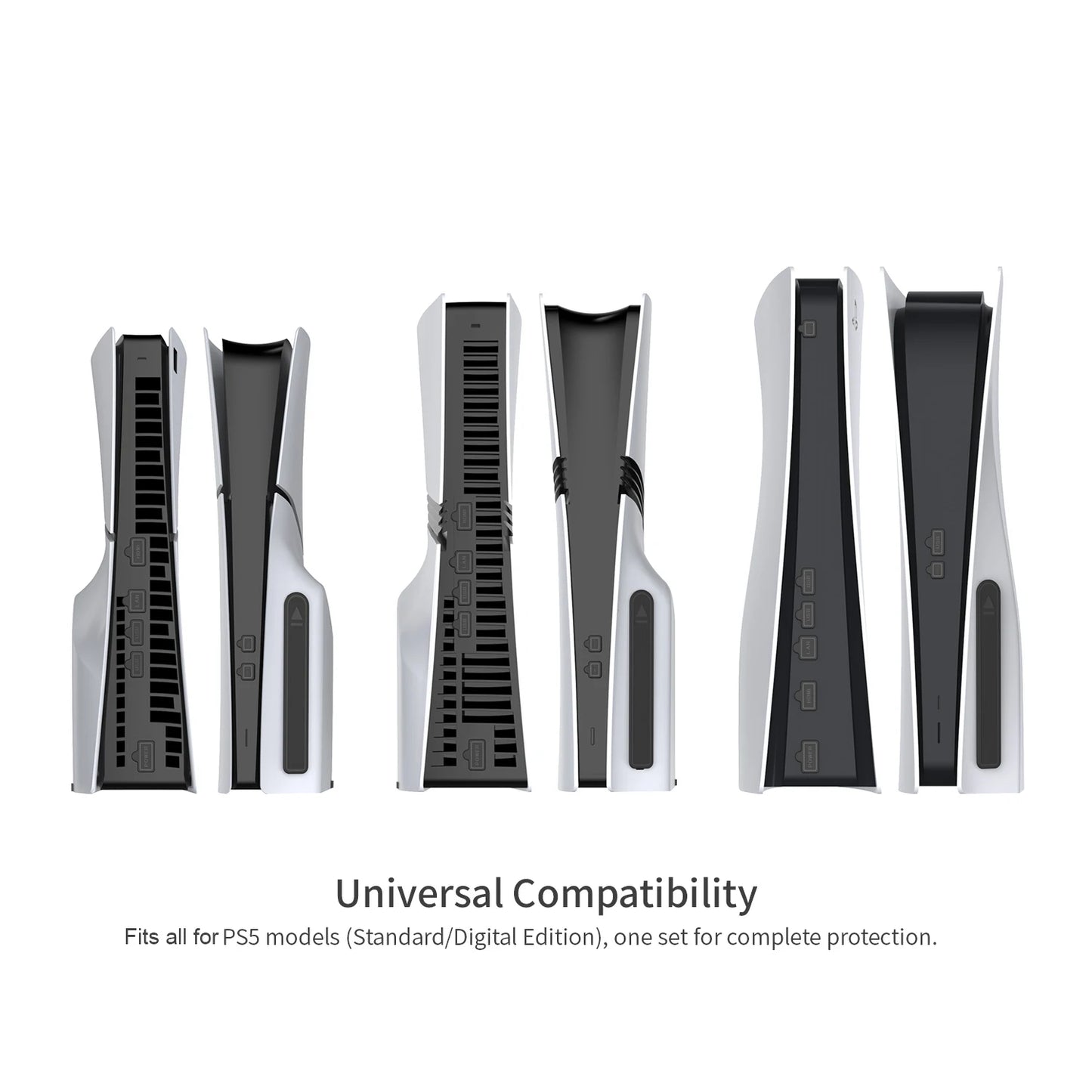 Silicone Dust Protector For PS5 /Slim/Pro Console Anti-Dust Cover Dustproof Plug For PS5 /Slim/Pro Game Console Accessories Peaceful Pleasures Health and Wellness