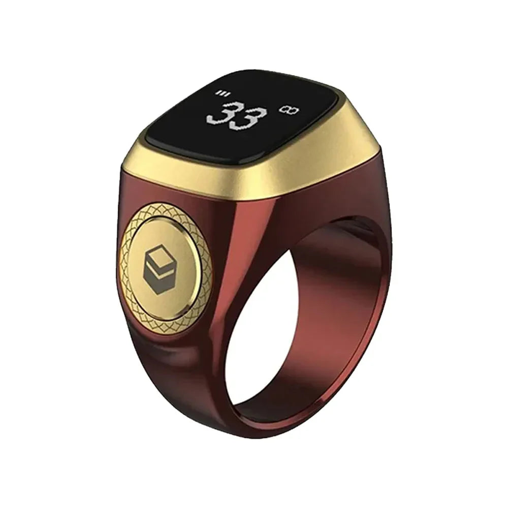 Smart Zikr Ring – Digital Tasbih, Qibla & Prayer Reminder