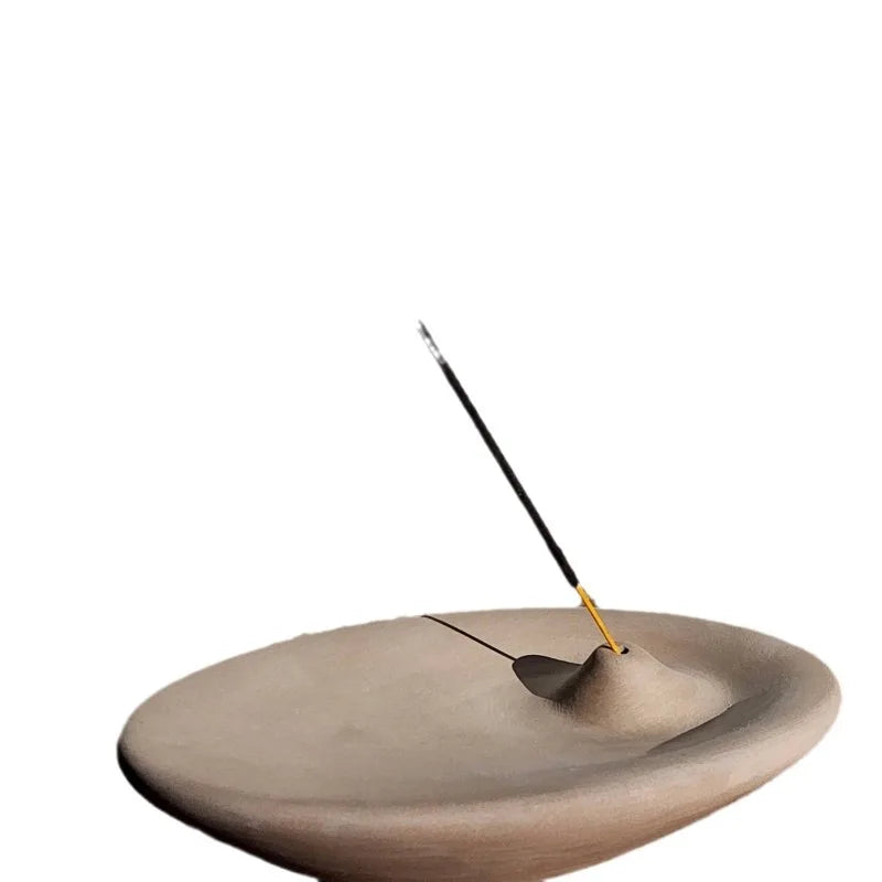 Modern Ceramic Incense Burner Tray for Yoga & Meditation Ceramic Incense Tray Peaceful Pleasures Health and Wellness