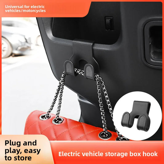 ABS Double Hook – Scooter, Motorcycle, Car & Home Organizer Storage Hook Oasis Select