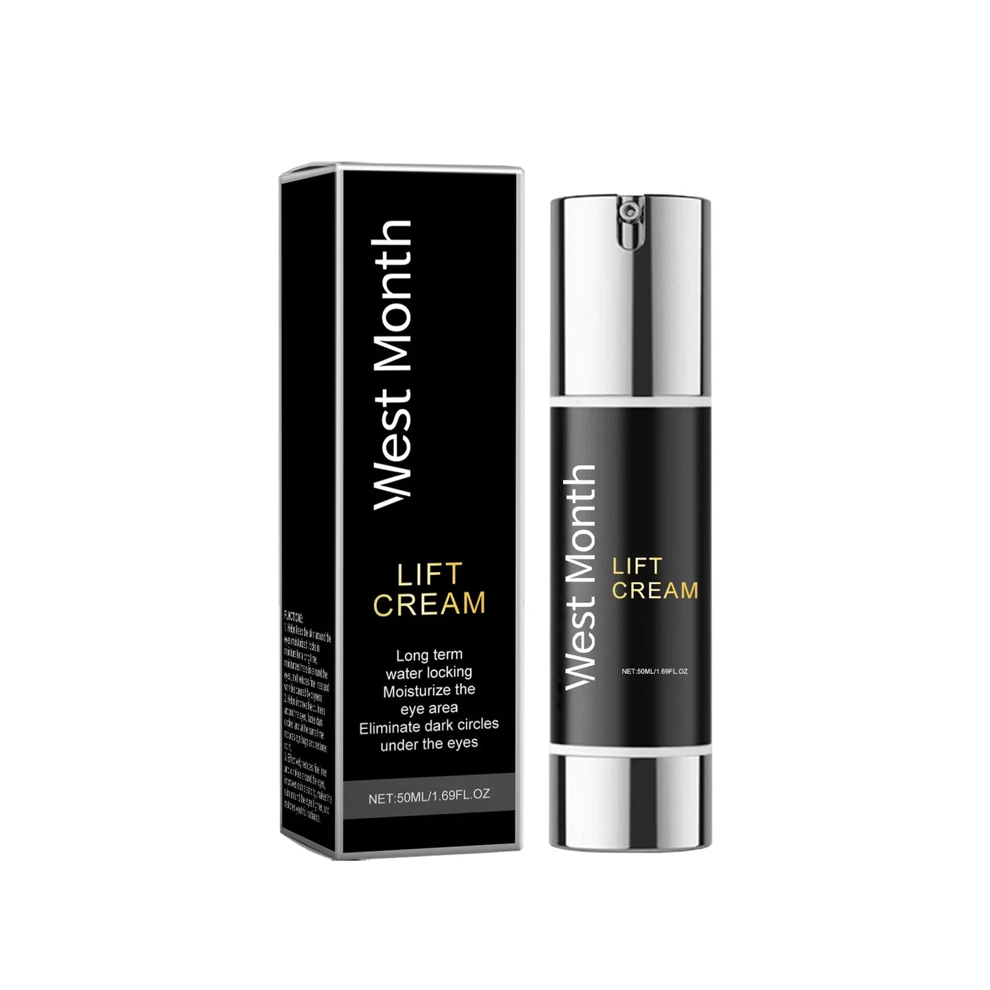 WEST MONTH Eye Tightening Gel Cream – Firm & Brighten 50ml