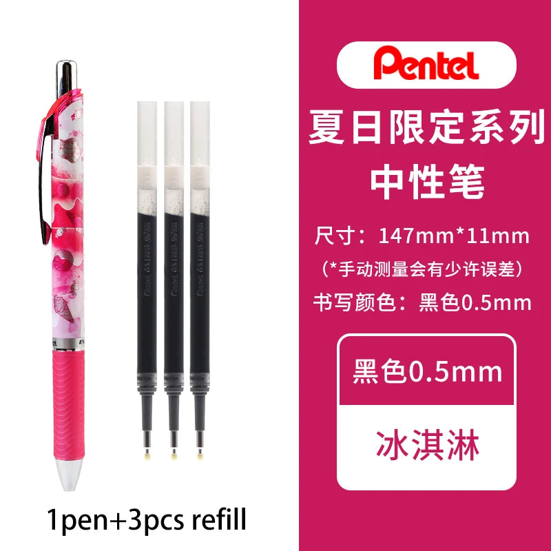 Pentel EnerGel BLN75 0.5mm Needle Tip Gel Pen – Black Ink