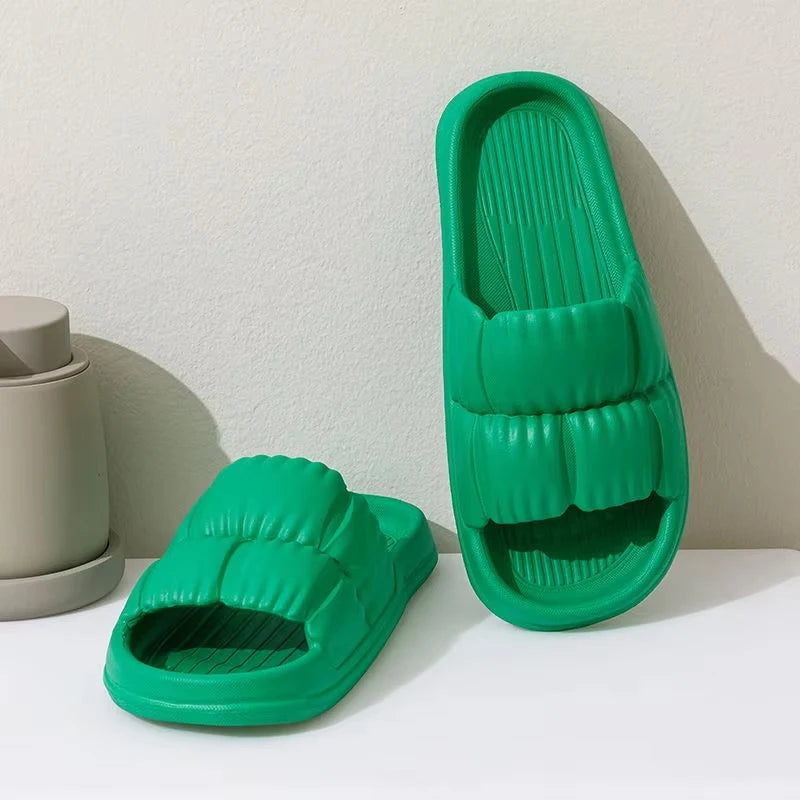 Women's Cloud Slippers – Soft EVA Non-Slip Indoor Slides