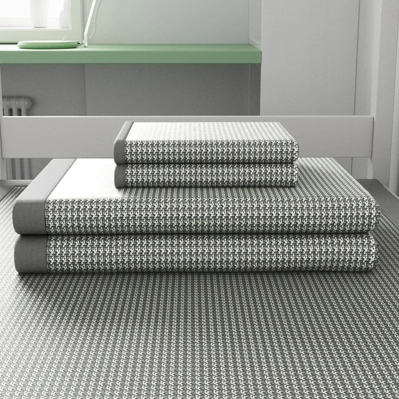 Ice Silk Cooling Mattress Pad – Breathable Jacquard Cover