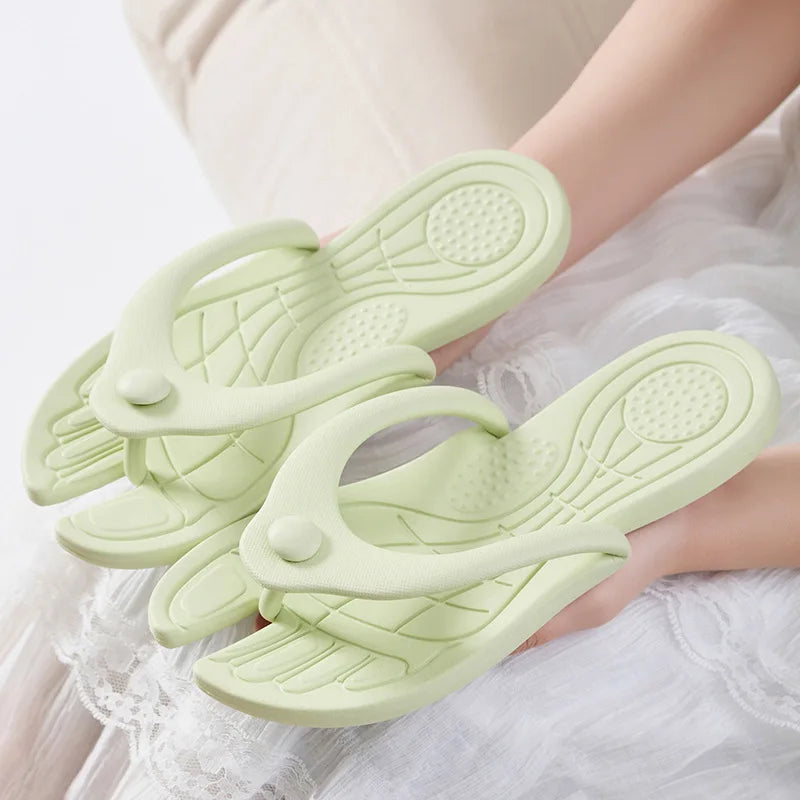 Foldable Travel Slippers – Lightweight EVA Flip-Flops Unisex