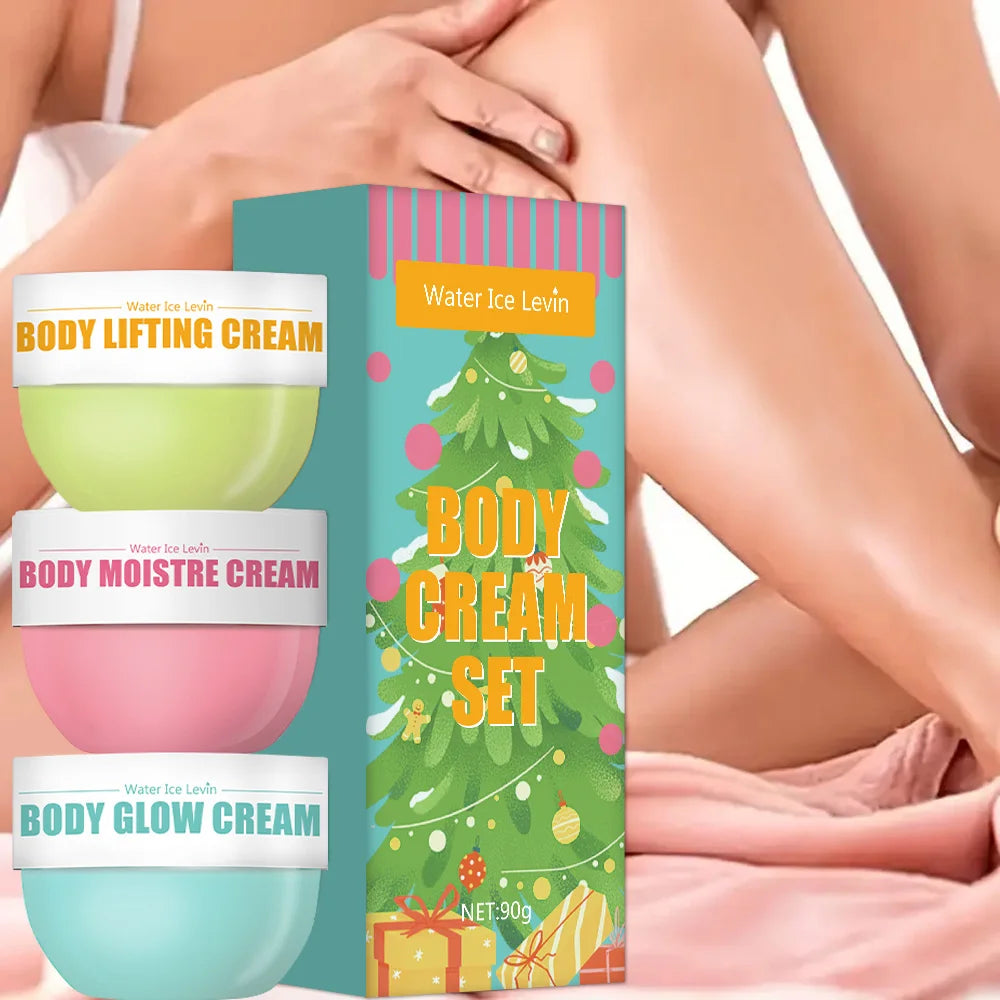 3-Piece Body Firming & Glow Skin Care Cream Set Body Firming Cream Set Peaceful Pleasures Health and Wellness