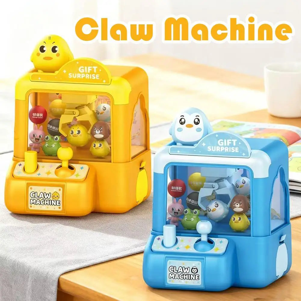 Mini Claw Machine Toy for Kids Portable Desktop Arcade Game Parent‑Child Interactive Grabber Machine Birthday Gift Peaceful Pleasures Health and Wellness