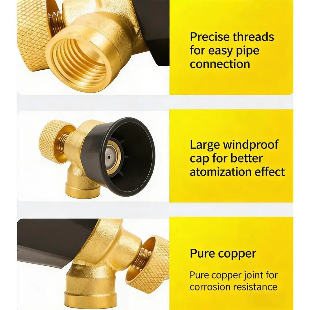 Tornado Vortex High-Pressure Adjustable Garden Hose Spray Nozzle