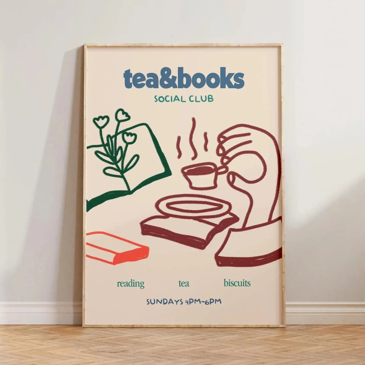 Read More Books Abstract Canvas Wall Art Print | Unframed