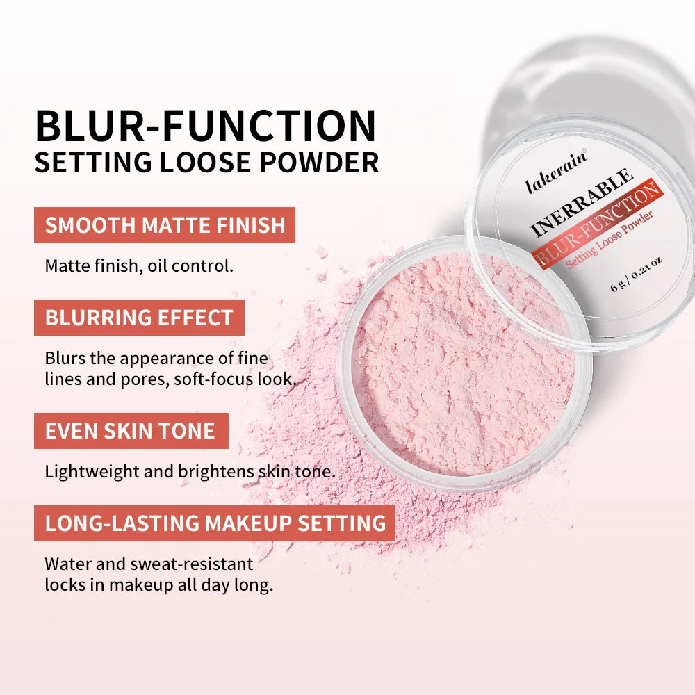 Baked Loose Setting Powder – Matte, Oil Control & Waterproof