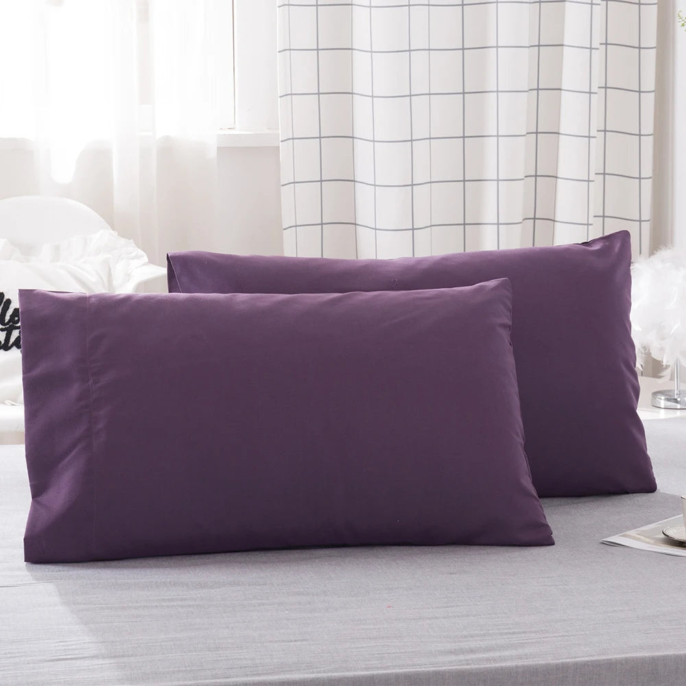 Battilo 2-Pack Microfiber Pillowcases Queen & King | Soft