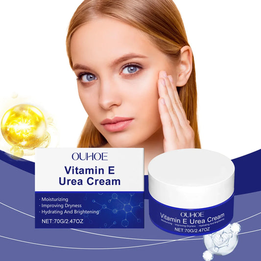 Vitamin E & Urea Cream – Hydrating Face & Body Moisturizer 70g Face & Body Cream Oasis Select