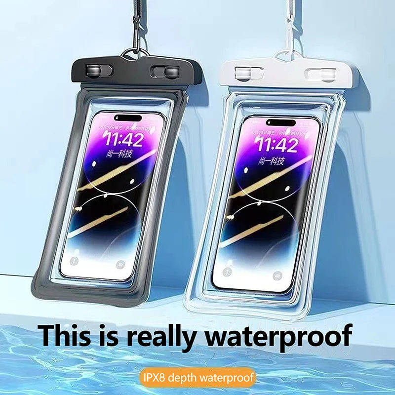 Waterproof Phone Case Touch Screen Sealed Bag – Swimming
