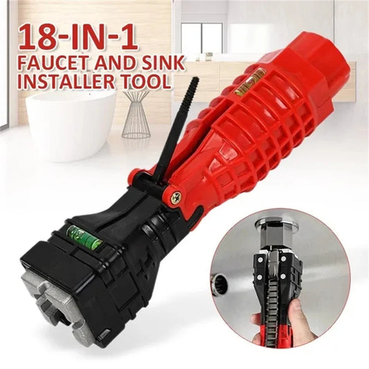 1 Faucet Sink Installer Tools Pipe Wrench Plumbers Homeowners Kitchen Peaceful Pleasures Health and Wellness 1