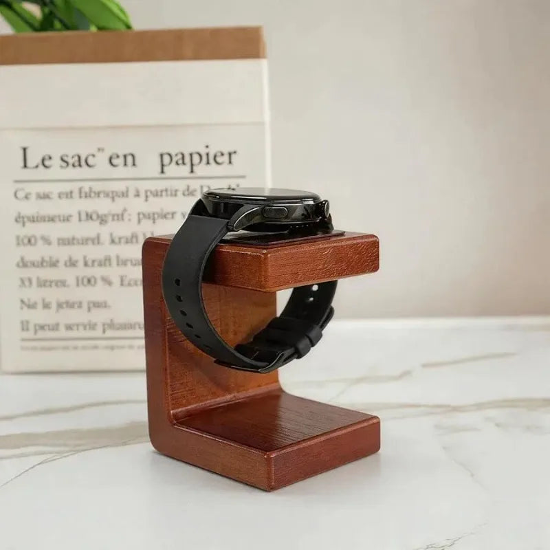 Solid Wood Watch Stand & Jewelry Organizer | Desktop Display Jewelry Display Stand Peaceful Pleasures Health and Wellness