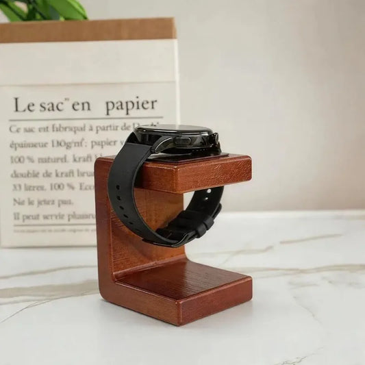 Solid Wood Watch Stand & Jewelry Organizer | Desktop Display Jewelry Display Stand Peaceful Pleasures Health and Wellness