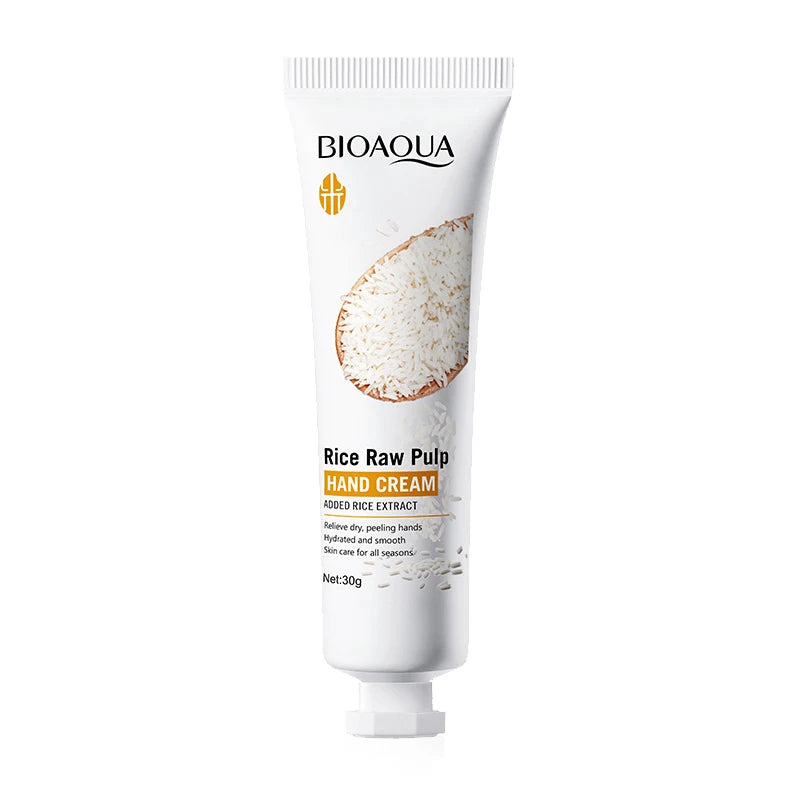 BIOAQUA White Rice Hand Cream – Moisturizing & Brightening