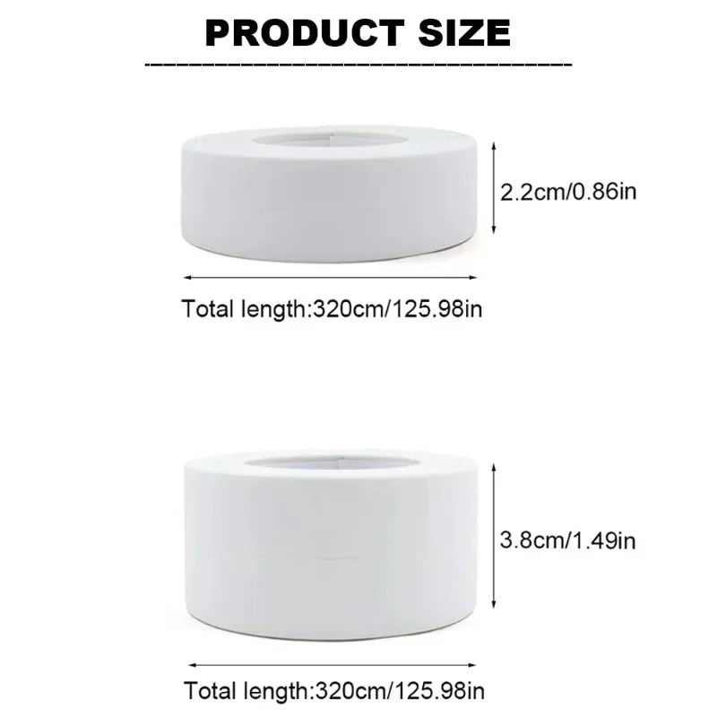 PVC Waterproof Caulk Tape – Self-Adhesive Sealing Strip