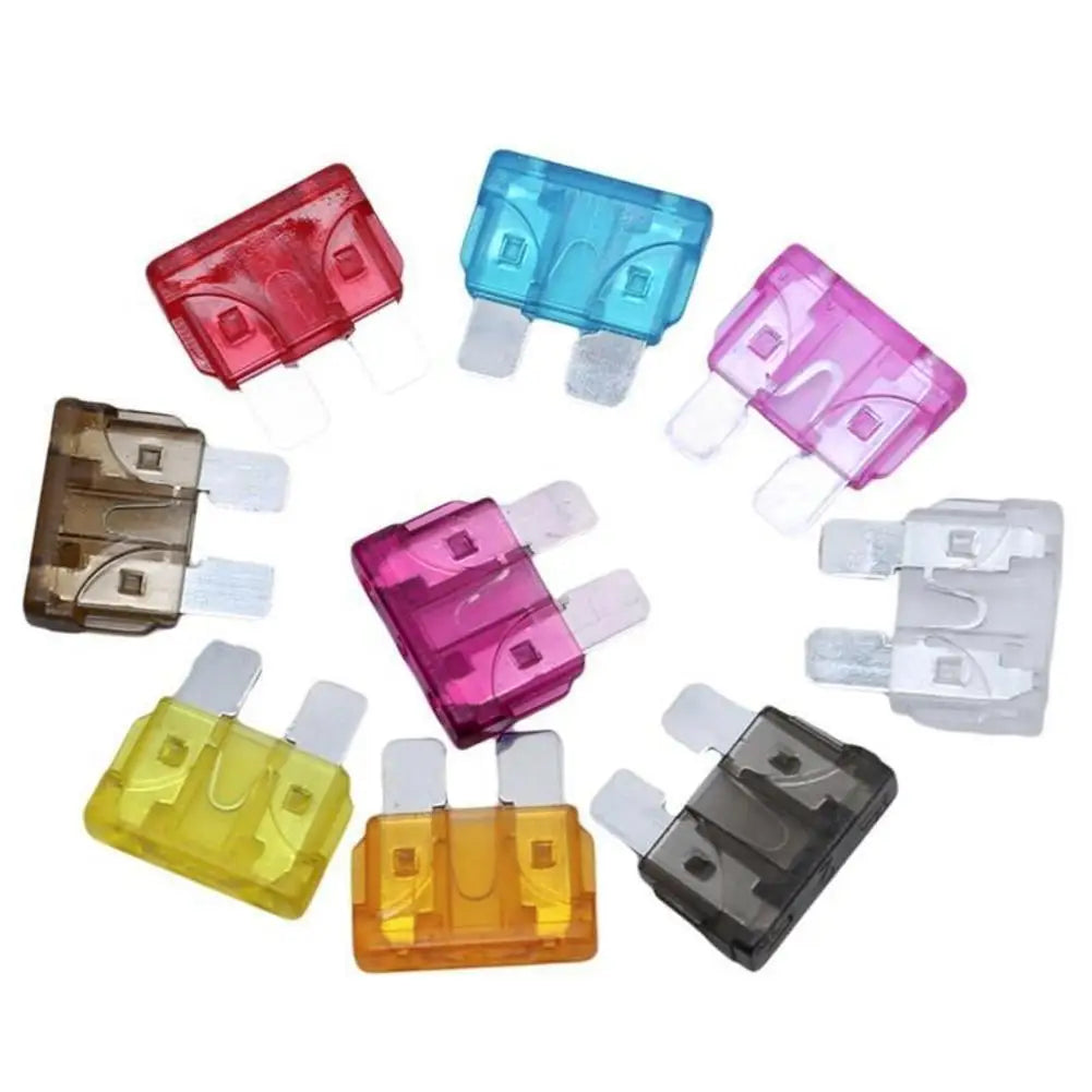 Automotive Mini Blade Fuses 50/100 Pack – 2A to 35A Assorted Peaceful Pleasures Health and Wellness