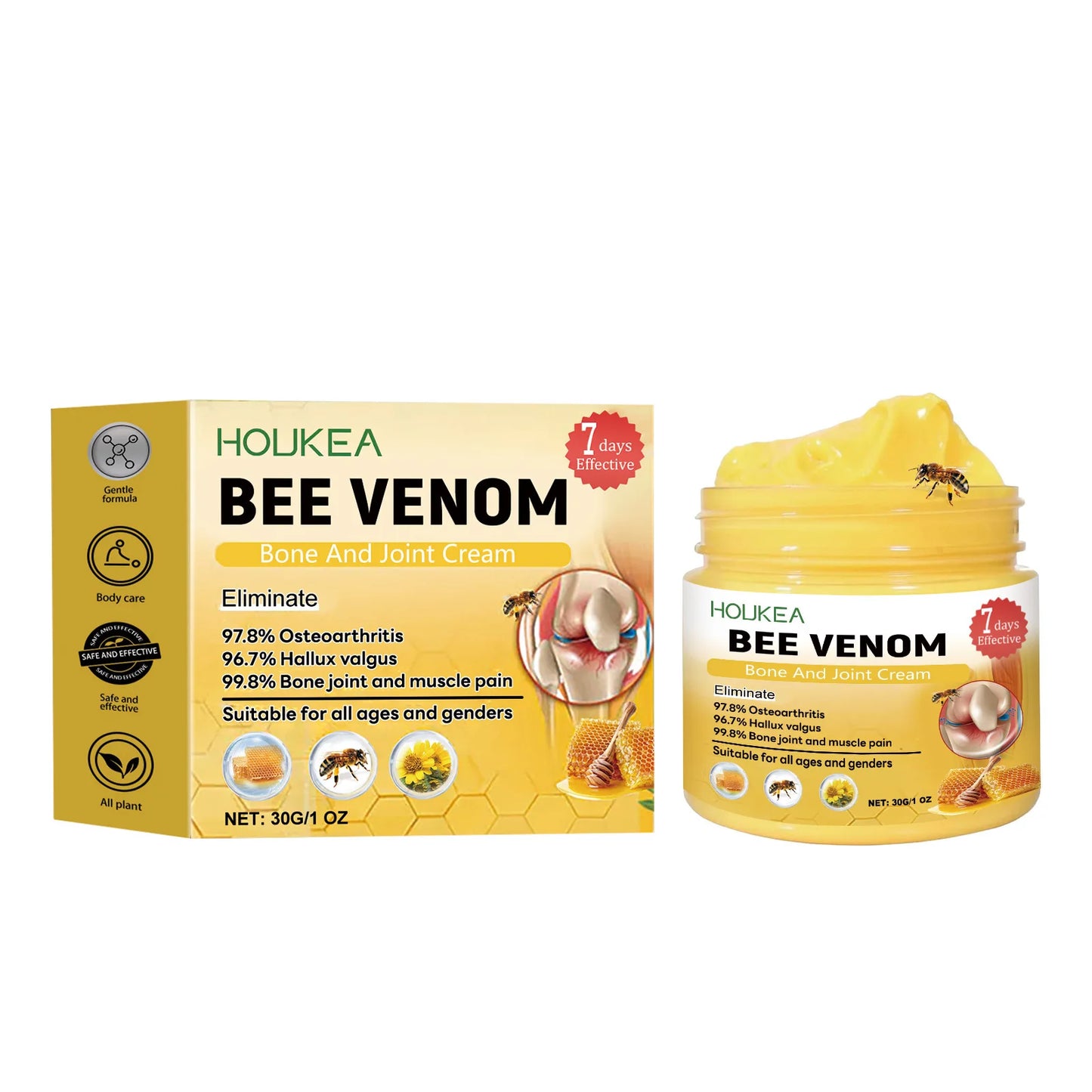 Bee Venom Bone & Joint Care Cream – 30g Nourishing Body Cream