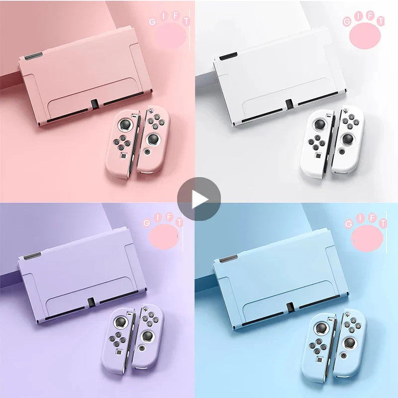 Nintendo Switch OLED Silicone Case & Joy-Con Cover | TPU Shell