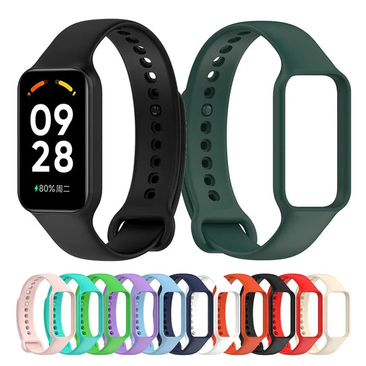 Silicone Wristband Strap For Xiaomi Smart Band 8 Active Bracelet Watchband for Redmi Band 2 Peaceful Pleasures Health and Wellness