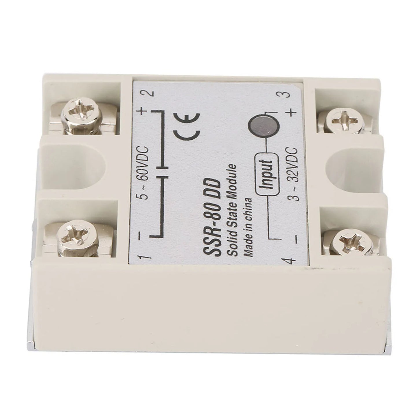 DCAC Industrial Solid State Relay SSR80DD 80A 332VDC 5200 VDC