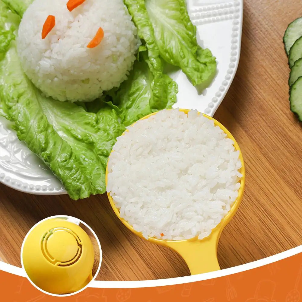 Non-Stick Rice Scoop Mold – DIY Rice Ball Spoon Peaceful Pleasures Health and Wellness