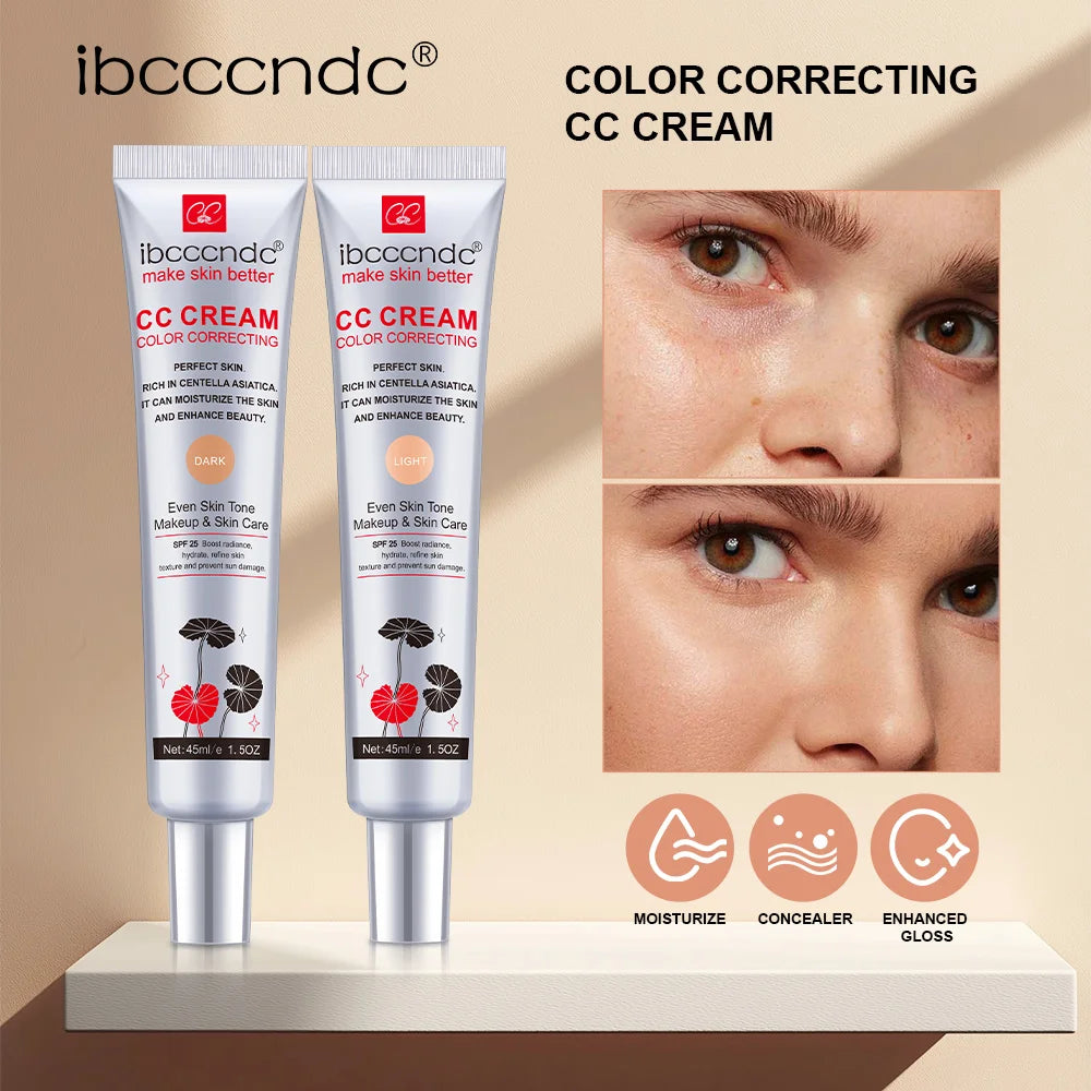ibcccndc CC Cream SPF25 | Color Correcting Concealer Moisturizer
