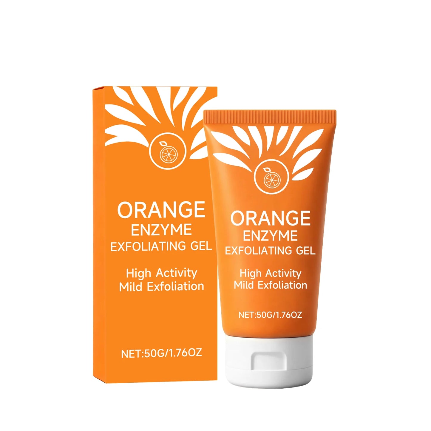 Orange Enzyme Exfoliating Gel for Face & Body – 50g