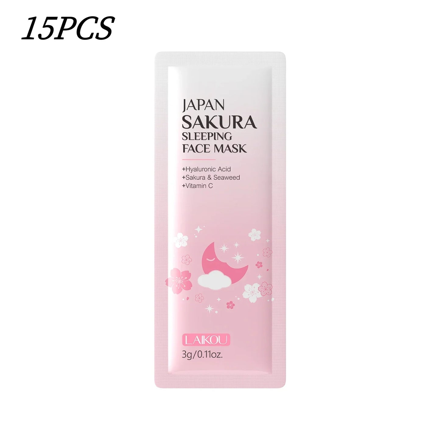 LAIKOU Sakura Overnight Sleeping Mask – Hydrating & Brightening