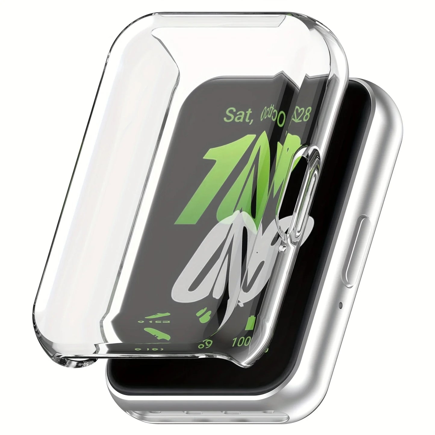 Samsung Galaxy Fit 3 TPU Screen Protector Case Full Cover Peaceful Pleasures Health and Wellness