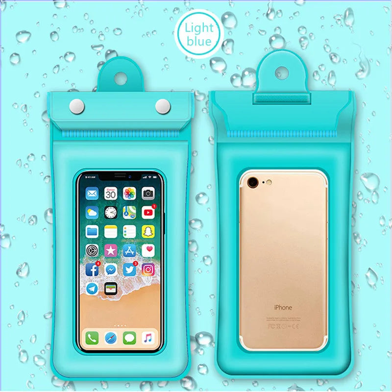 Waterproof Floating Phone Pouch with Airbag | Dry Bag