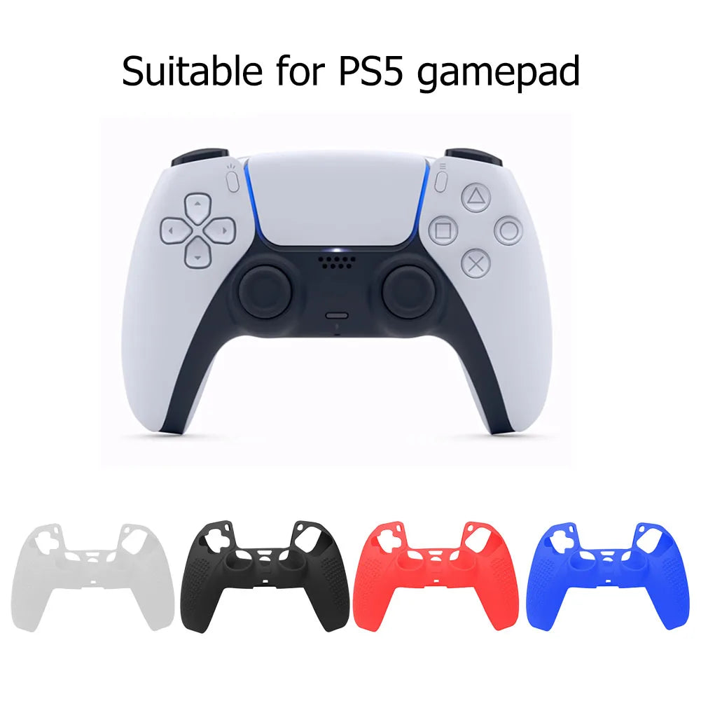 Case for DualSense Non Slip Soft Silicone Protection Cover for PS5 Controller Protective Cover for PlayStation 5 Silicone Case Peaceful Pleasures Health and Wellness