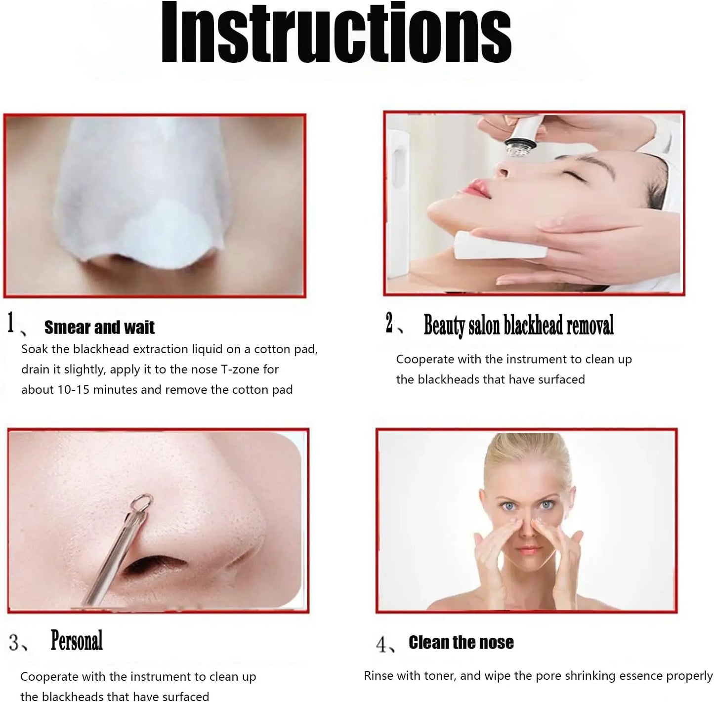 400ml Facial Exfoliation Liquid – Deep Pore Cleansing Treatment
