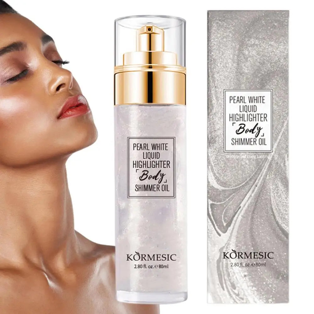 Body & Hair Glitter Spray – Shimmer Highlighter Makeup Mist