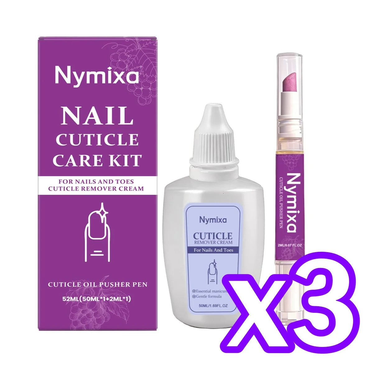 Cuticle Care Kit – Nourishing Oil Pen & Nail Strengthener