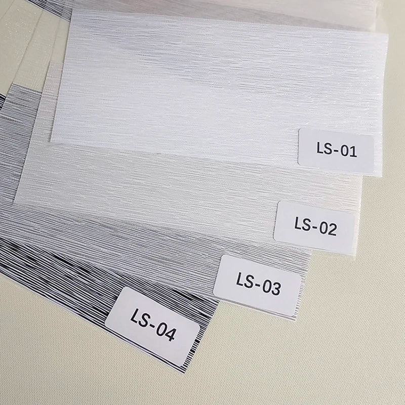 Custom Motorized Blackout Zebra Blinds | Day & Night Roller Shades