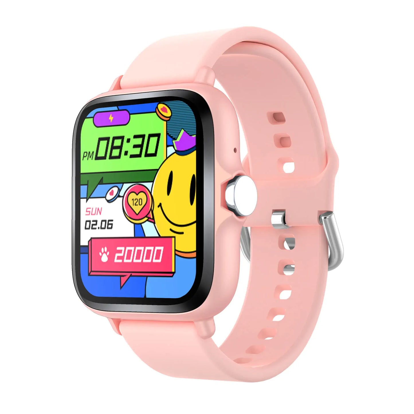 LOMAXFR Smart Watch – Wireless Calling, Multi-Sport, iOS & Android