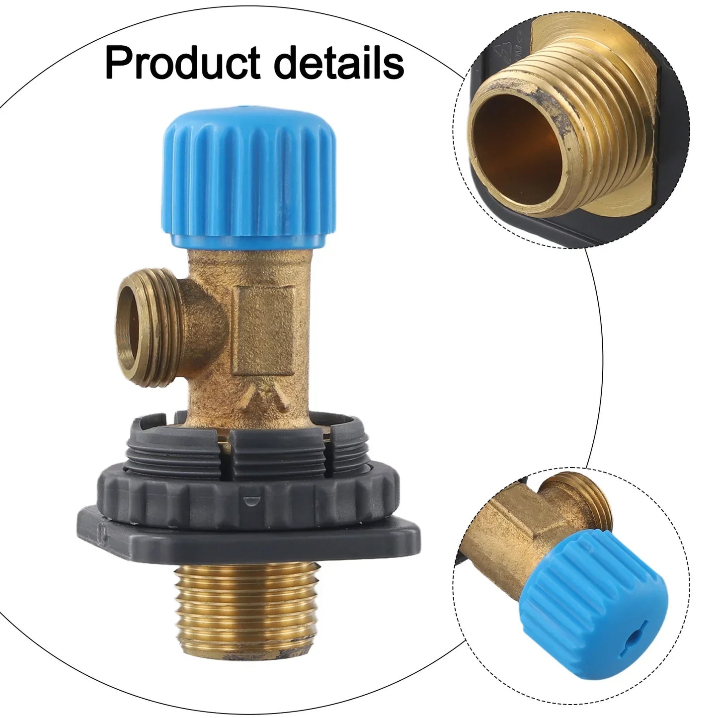 Solid Brass G3/8 Angle Valve – Toilet Cistern Replacement