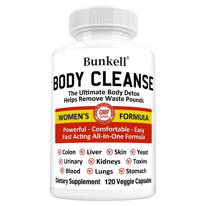 Plant Blend Extract Capsules – Candida Cleanse & Liver Detox