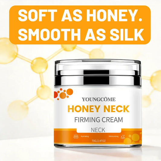 YOUNGCOME Honey Neck Firming Cream – Daily Hydrating Moisturizer Neck Firming Cream Oasis Select