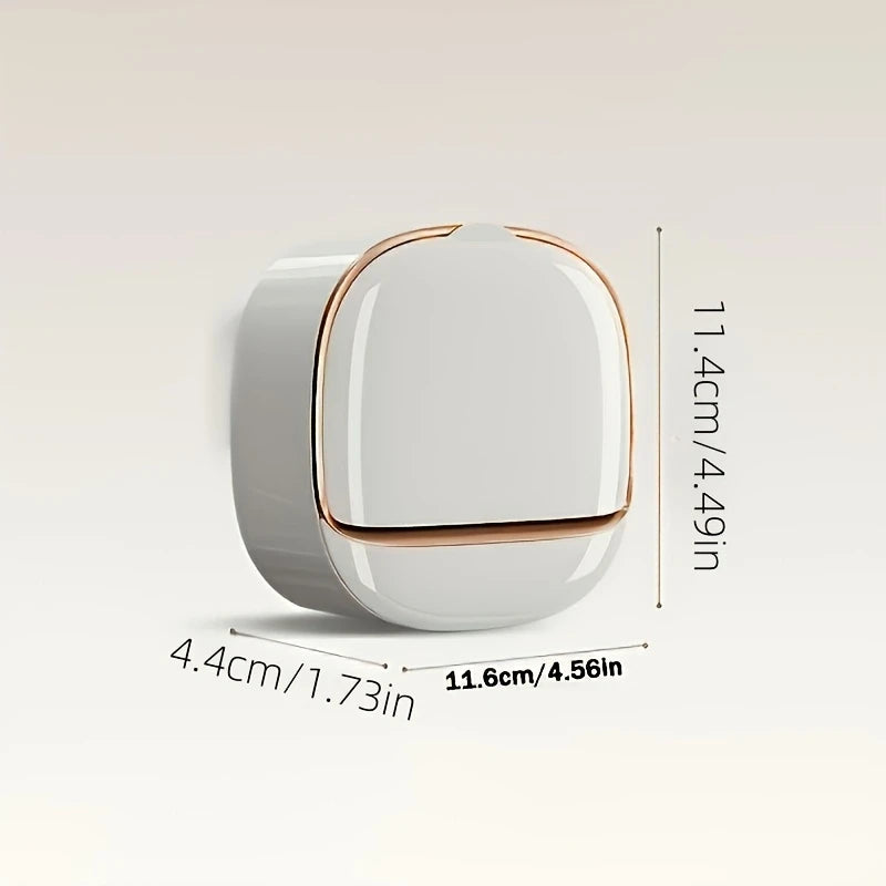 Stylish High-End Soap Holder, Designed for Shower, Bathroom or Kitchen Use, with Lid, No Drilling Required Peaceful Pleasures Health and Wellness