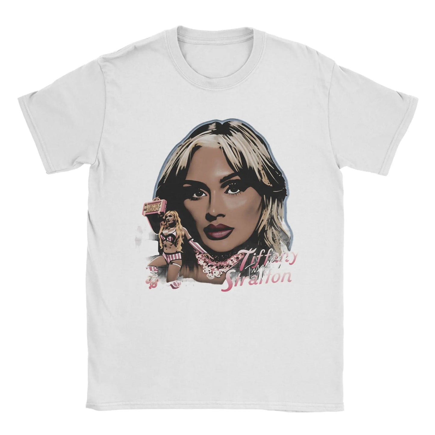 Tiffany Stratton T-Shirt Summer 100% Cotton T Shirts For Man Harajuku Casual Tee Shirt Short Sleeve Y2K Funny Top Tees Peaceful Pleasures Health and Wellness