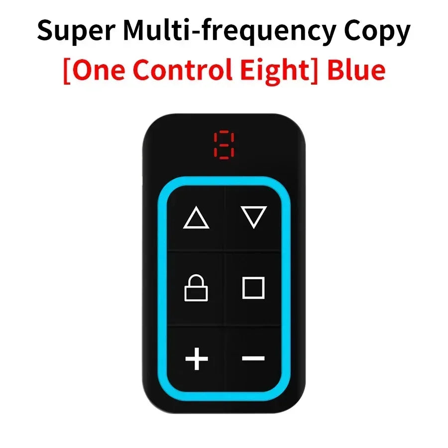 8-Channel 300-915MHz Garage Door Remote Duplicator | 433 868MHz