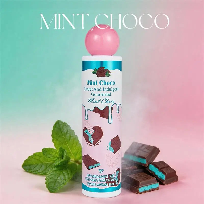 Gourmet Body Mist 168ml Sweet Berry Cheese Mint Chocolate Scents Long-lasting Fragrance Spray Refreshing Women Daily Use Perfume Peaceful Pleasures Health and Wellness BBW1023 168ML